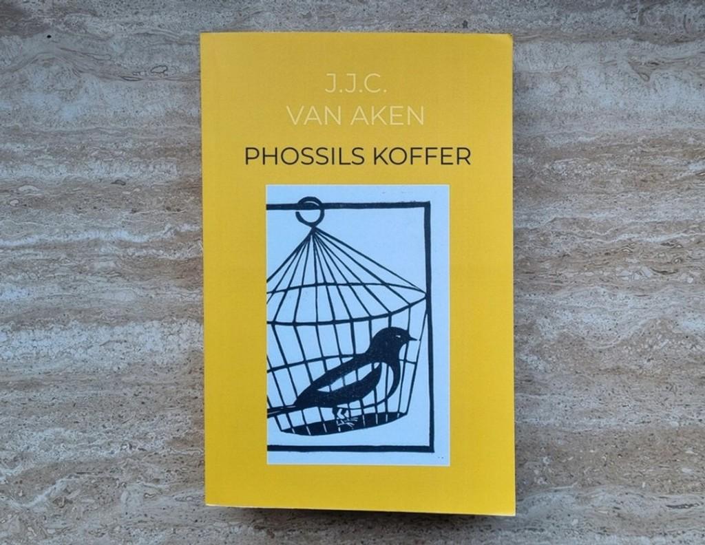Phossils koffer, roman Jan Van Aken met handtekening auteur, Boeken, België, Verzenden, Nieuw, J.J.C. Van Aken