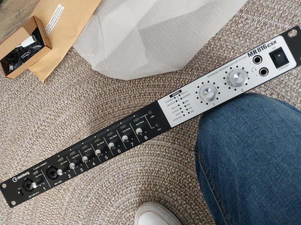 Steinberg MR816csx - 8 x preamp - nieuwstaat! + alle extra's, Enlèvement, Comme neuf, Autres types