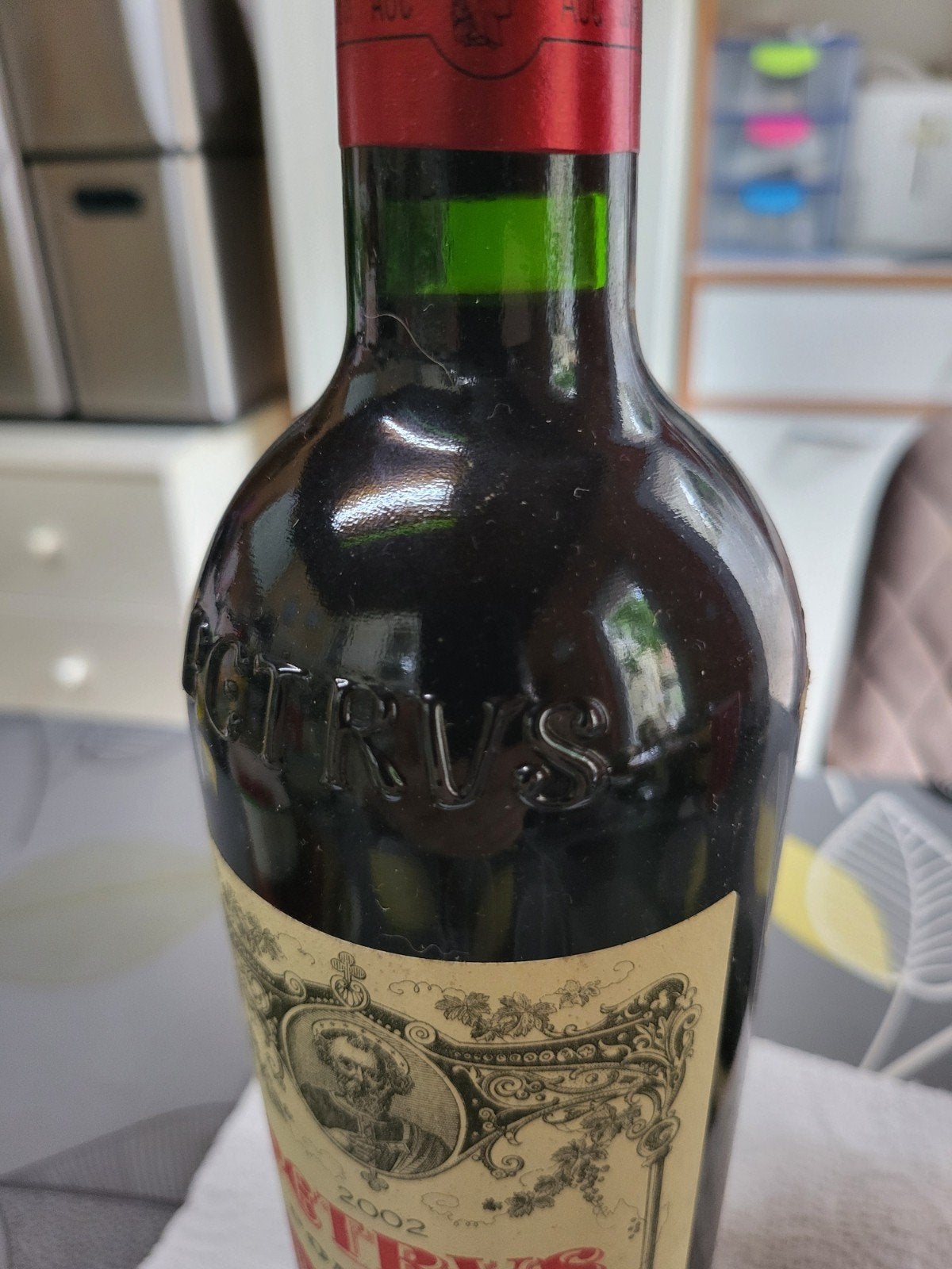 petrus 2002, Neuf, Enlèvement ou Envoi, Pleine, Vin rouge