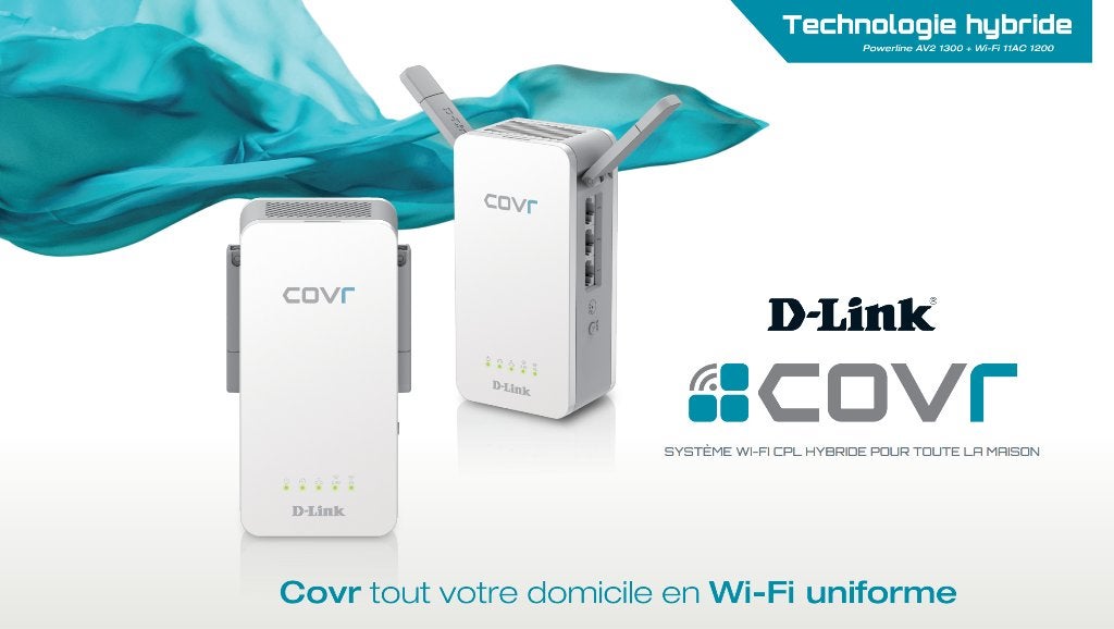 D-Link Kit CPL / COVR-P2500, Computers en Software, Netwerk switches, Ophalen of Verzenden, Gebruikt