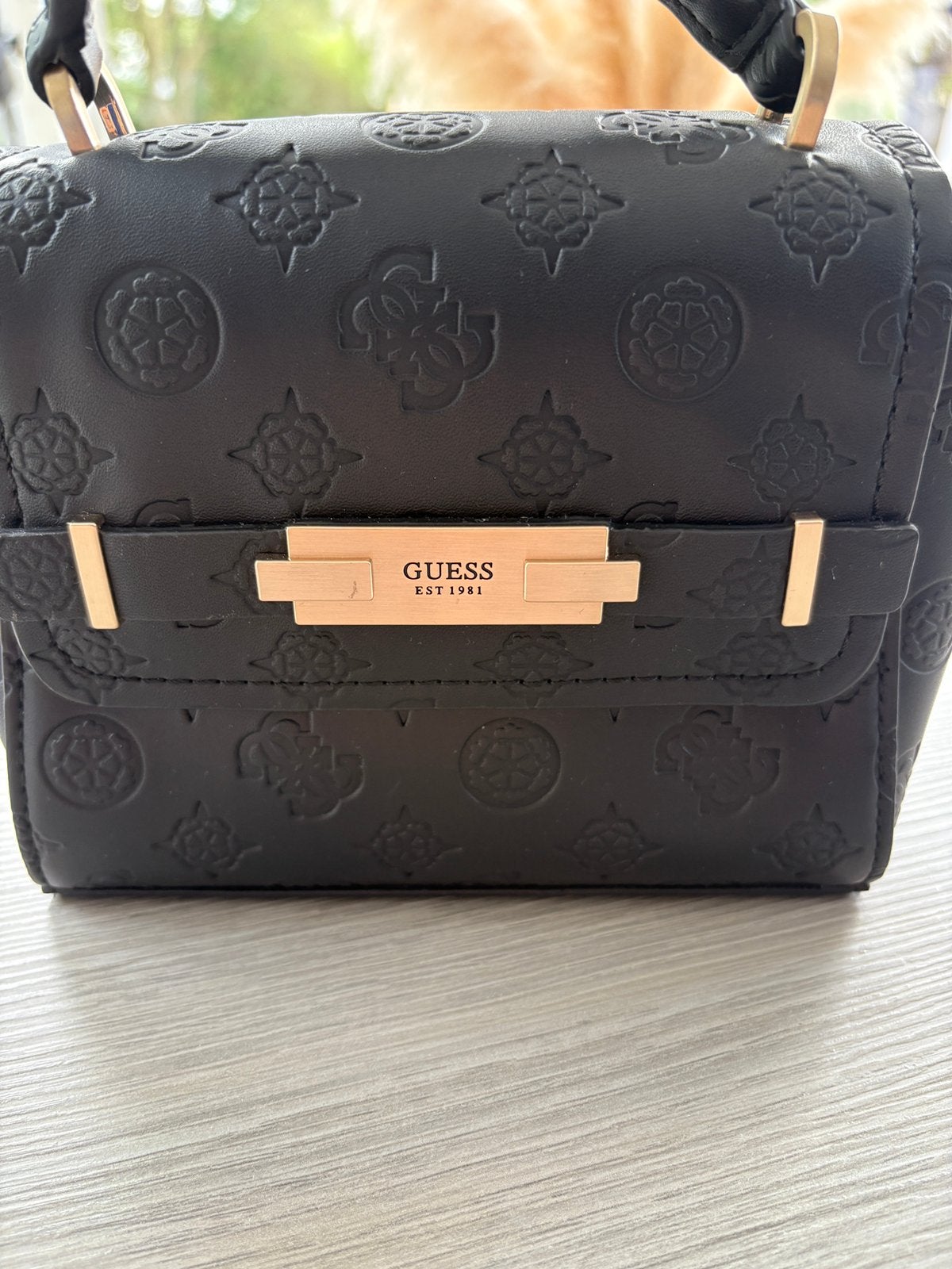Guess zwart handtasje clutch crossbody NEW, Ophalen of Verzenden, Nieuw, Zwart, Handtas