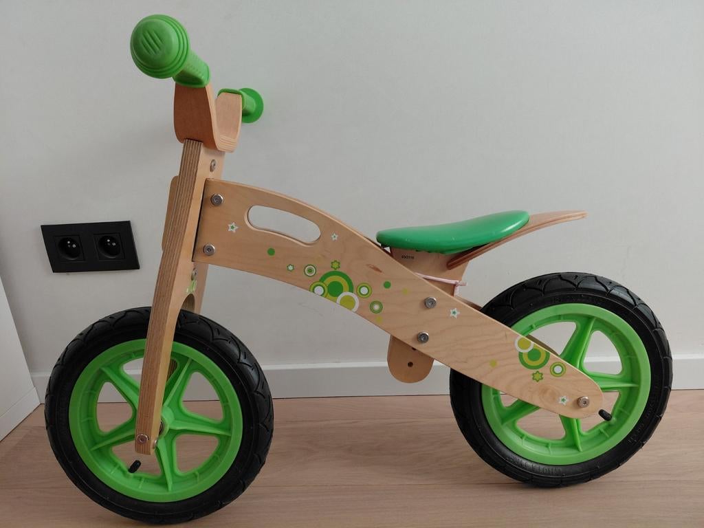 Houten loopfiets, Ophalen, Zo goed als nieuw, Loopfiets