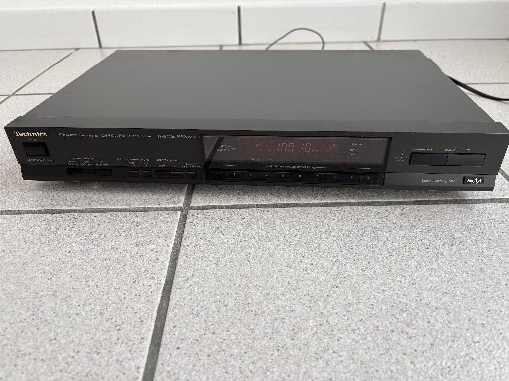 Tuner Technics, Ophalen