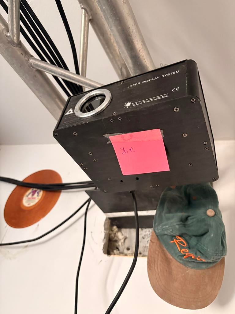 Laser sono vintage, Ophalen, Zo goed als nieuw