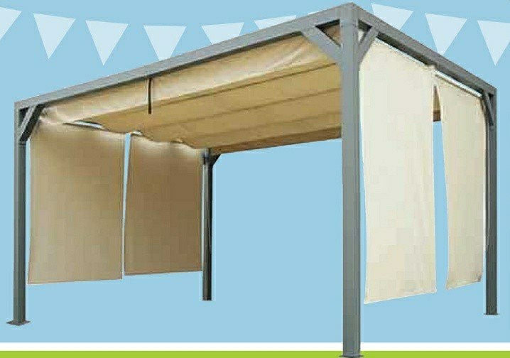 Tuinpaviljoen 3x4 m, Tuin en Terras, Overkappingen, Ophalen