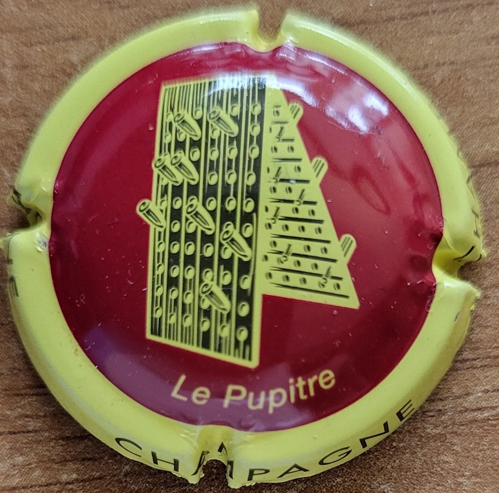 Capsule Champagne de VIGNERONS bordeaux & jaune nr.727i, Collections, Vins, Neuf, Champagne, France, Enlèvement ou Envoi