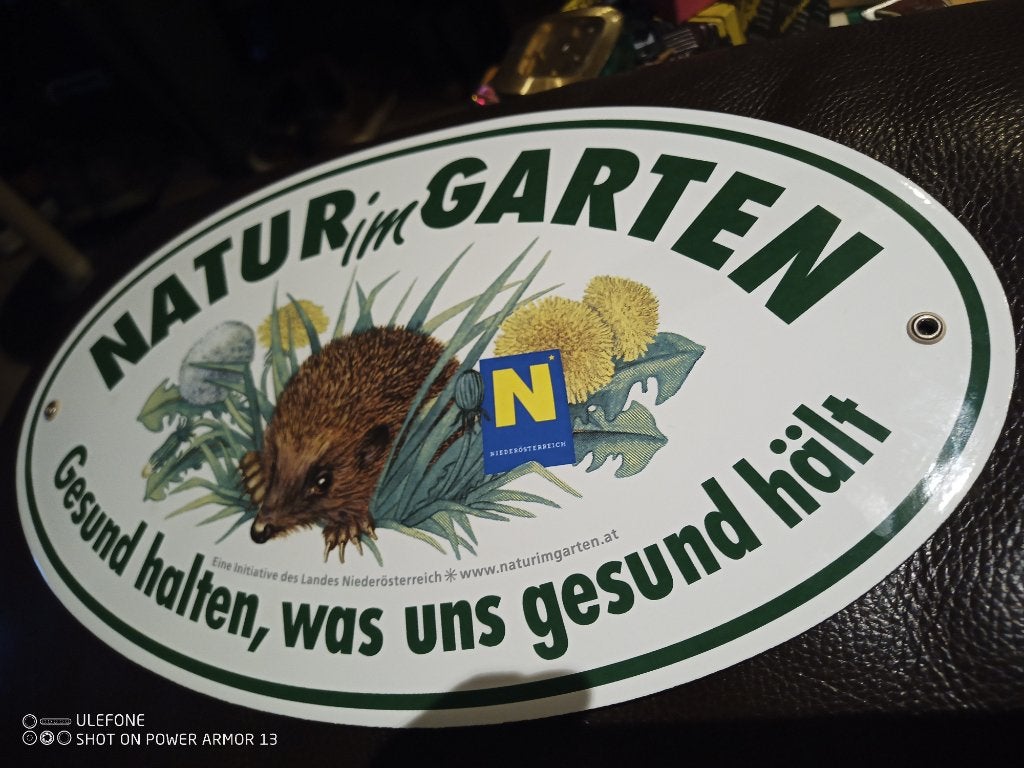 Superbe plaque émaillée neuve !!!! 40cmx20cm, Enlèvement, Neuf