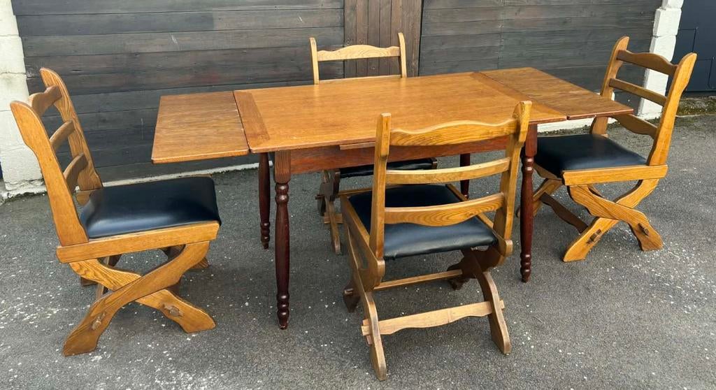 Table et 4 chaises, Enlèvement