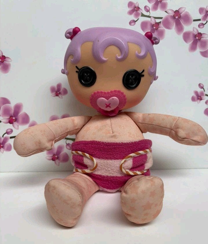 💜 Poupée en plumes Lalaloopsy pour bébés, Collections, Enlèvement ou Envoi, Comme neuf