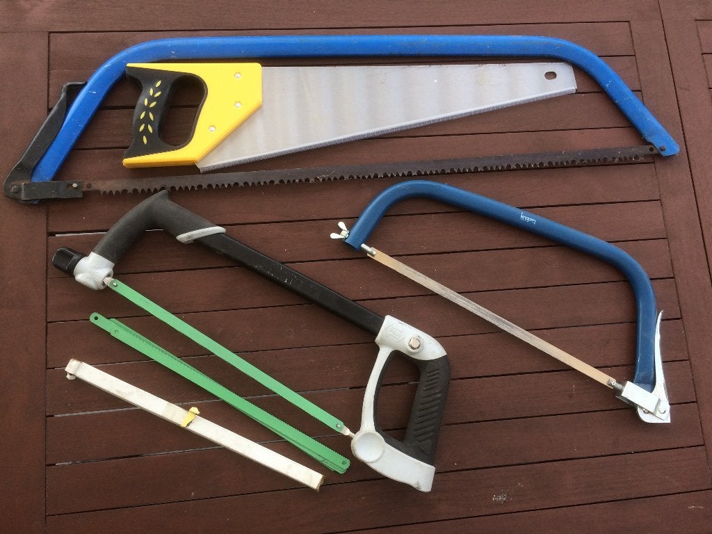 Scies à bois, à métal, à PVC (neuves et d'occasion), Bricolage & Construction, Enlèvement, Comme neuf, Scie, Autres marques