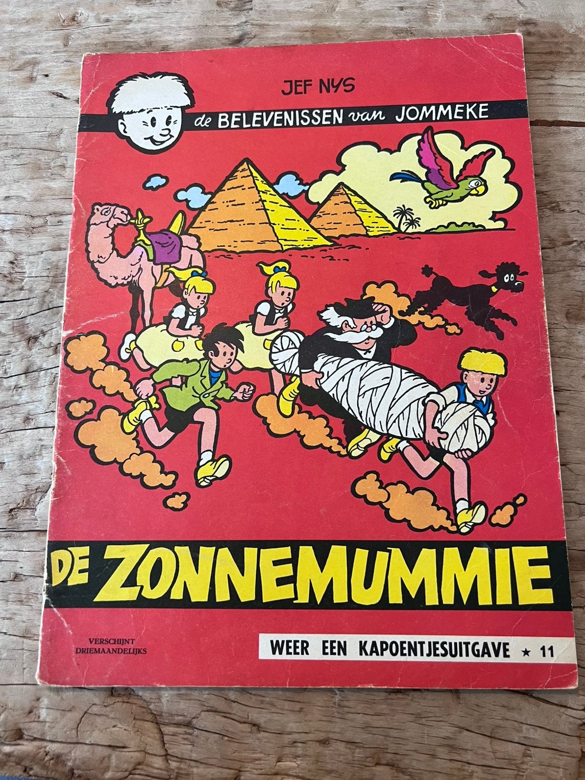 De belevenissen van Jommeke: De zonnemummie, Boeken, Eén stripboek, Ophalen of Verzenden, Gelezen