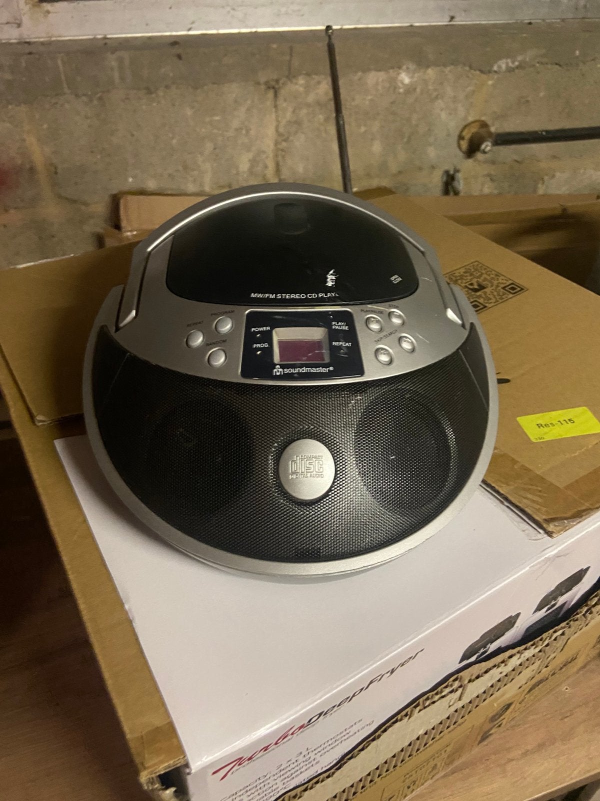 Soundmaster CD Radio Boombox – Draagbare CD-speler, Ophalen, Gebruikt, Radio