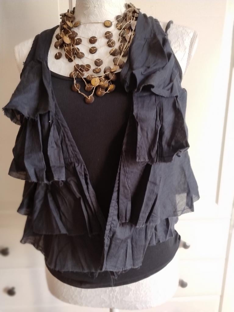 Gilet sans manches S, Kleding | Dames, Phildar, Zo goed als nieuw, Maat 36 (S), Verzenden