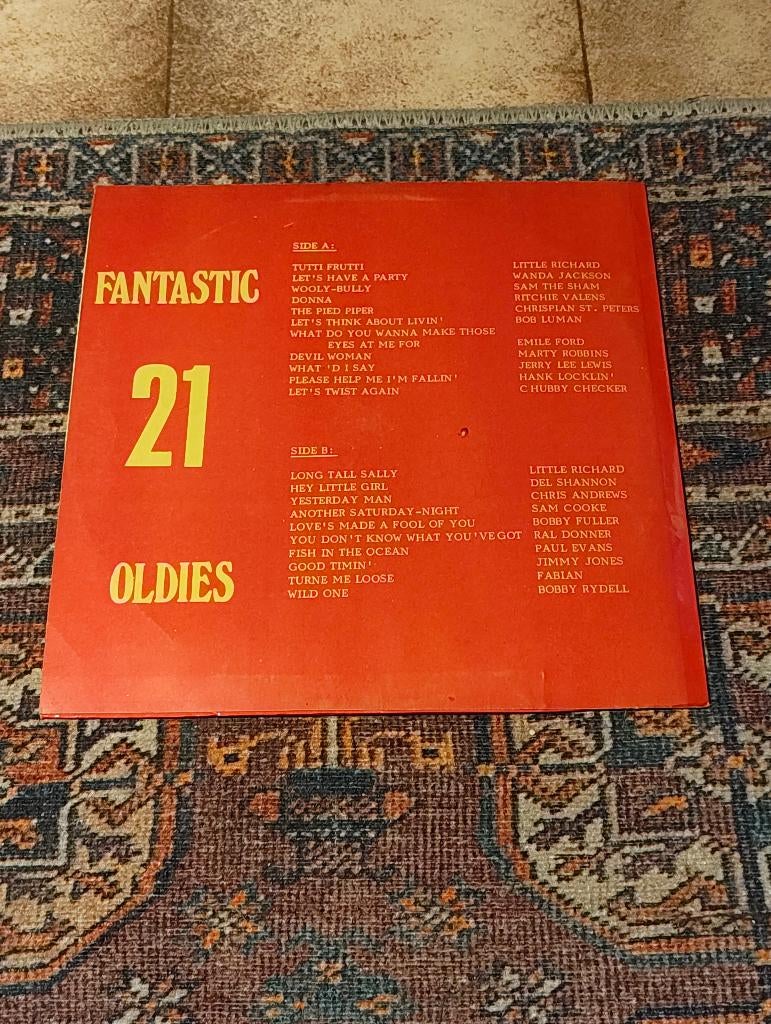 Lp 21 Fantastic Oldies, CD & DVD, Vinyles | Compilations, Enlèvement ou Envoi, Utilisé, Autres formats, Autres genres