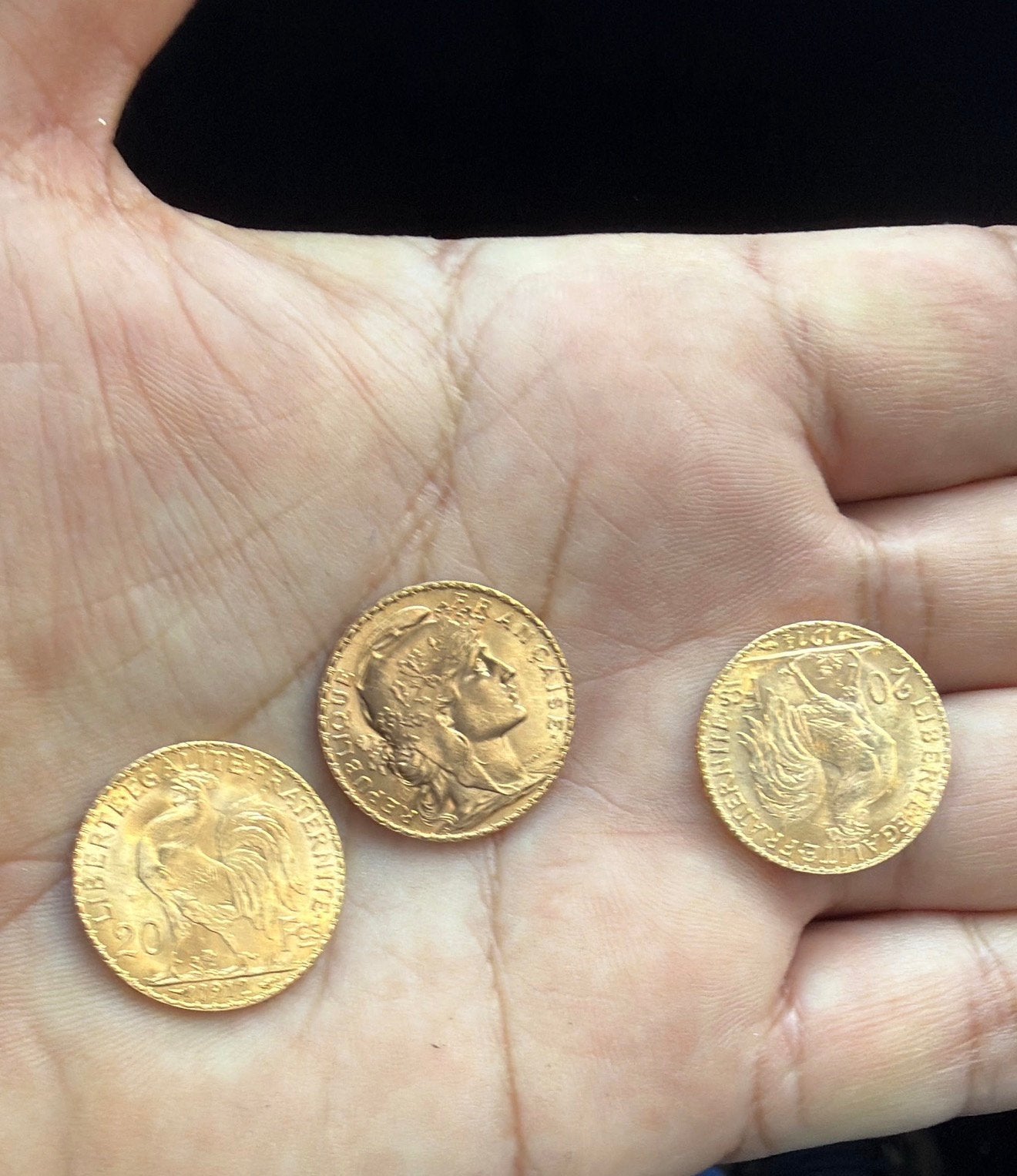 20 frank in 21,6 karaats goud (beschikbaar), Postzegels en Munten, Ophalen, Goud