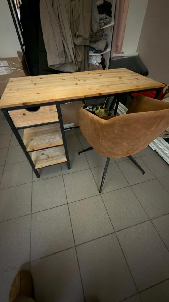 Bureau te koop, Vintage, Ophalen, Gebruikt