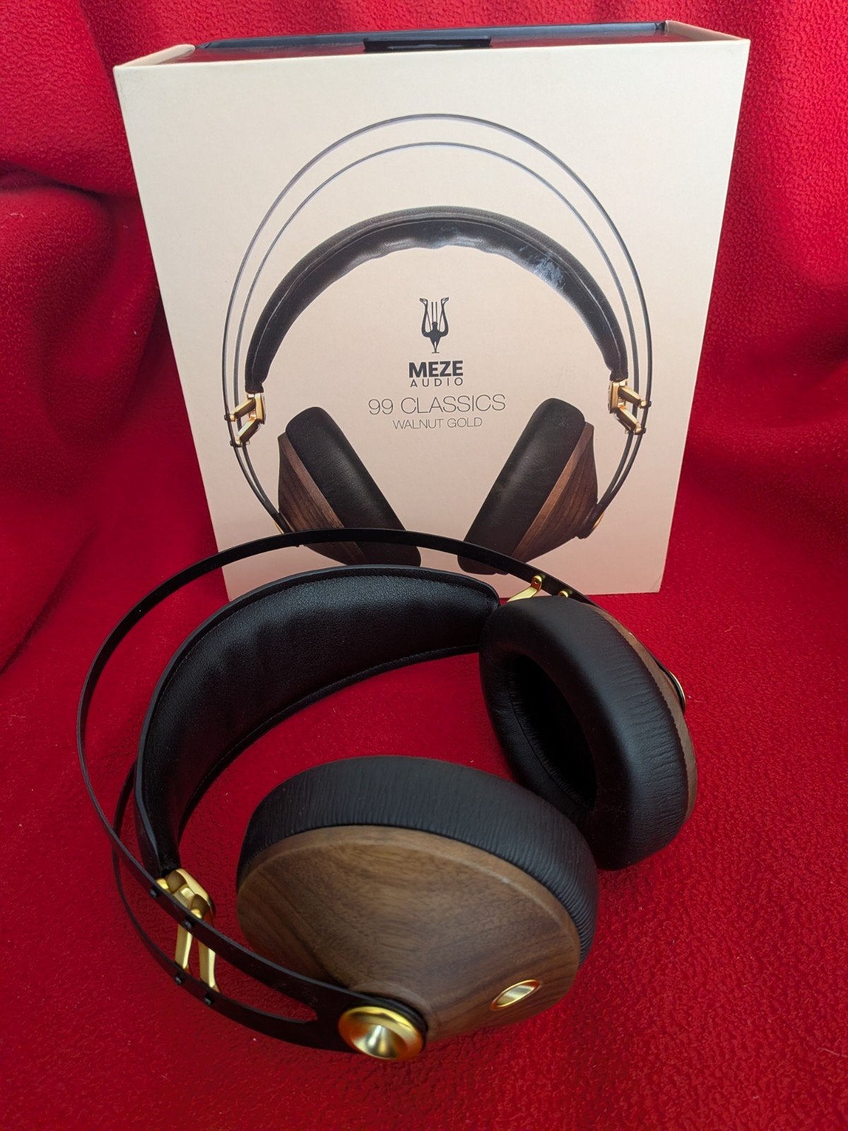 Casque Meze Audio 99 classics Walnut gold, Enlèvement