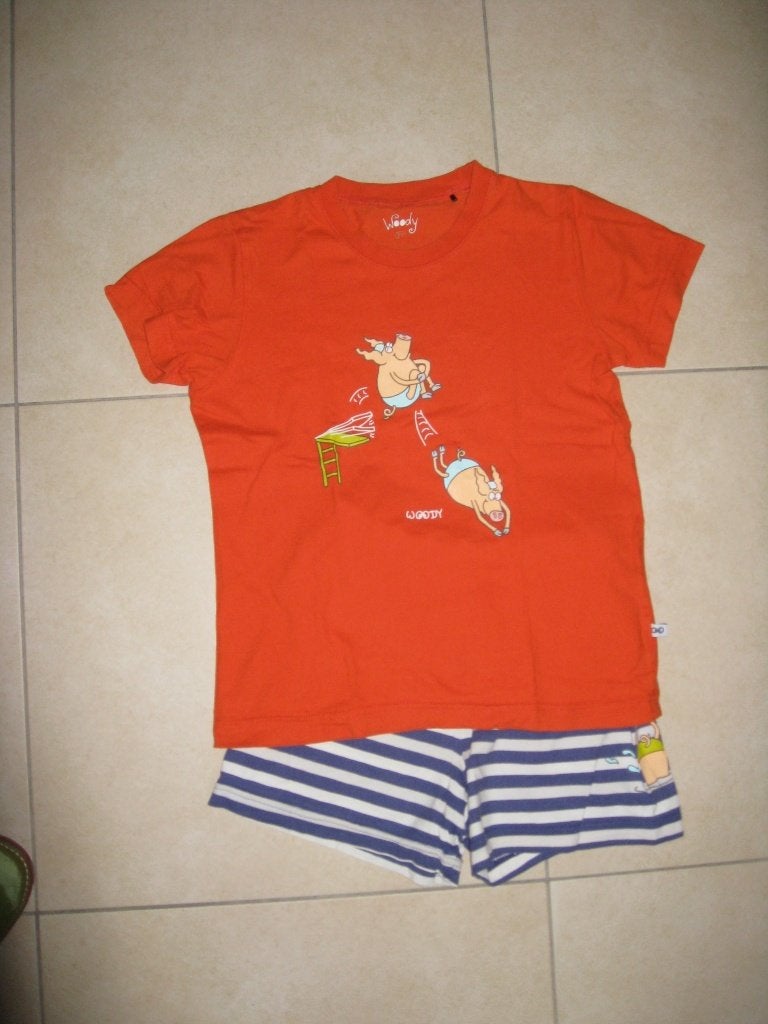 pyjama woody maat 128, Ophalen, Woody, Nacht- of Onderkleding