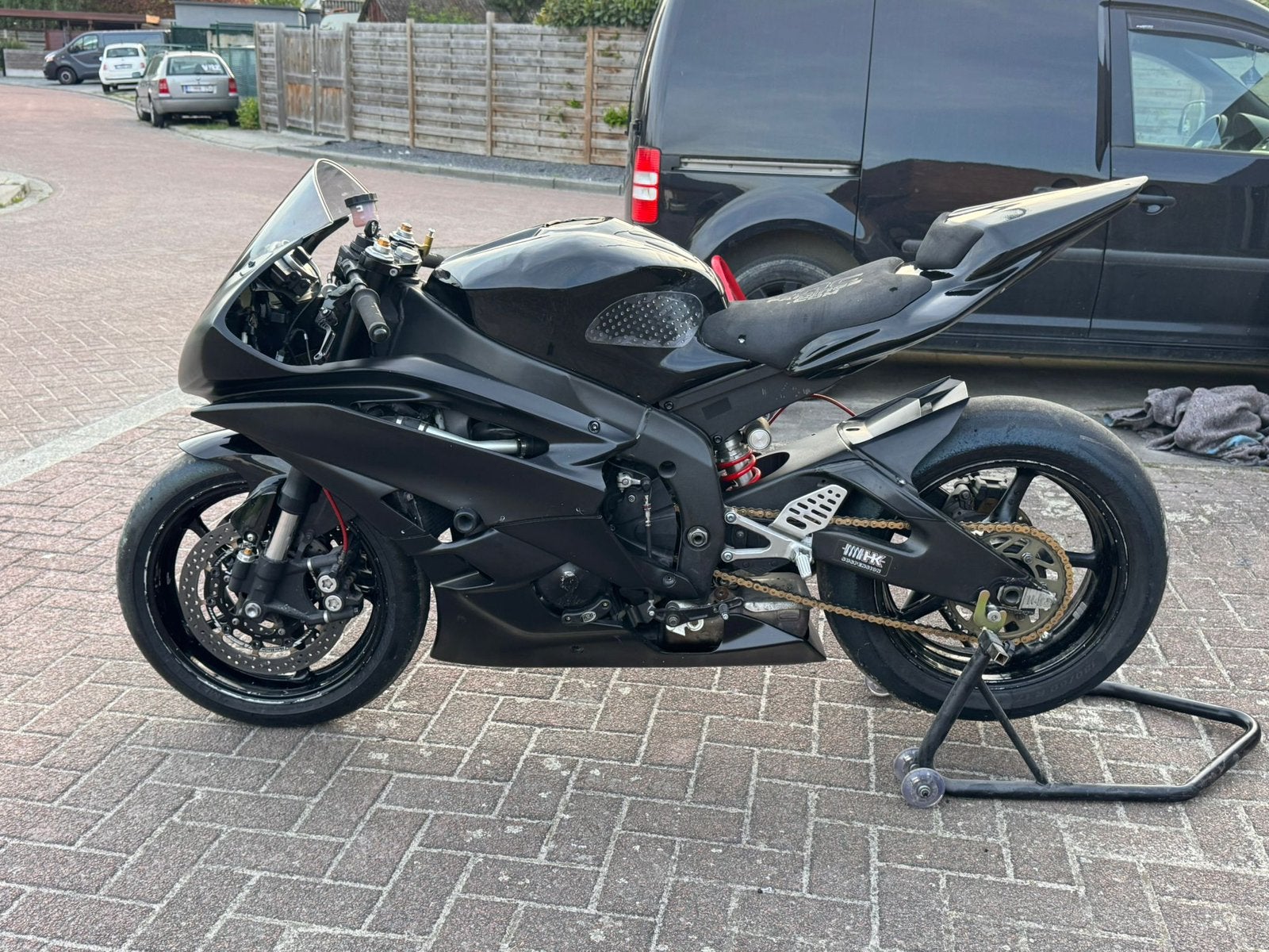 Yamaha RJ11 R6 2007, Ophalen