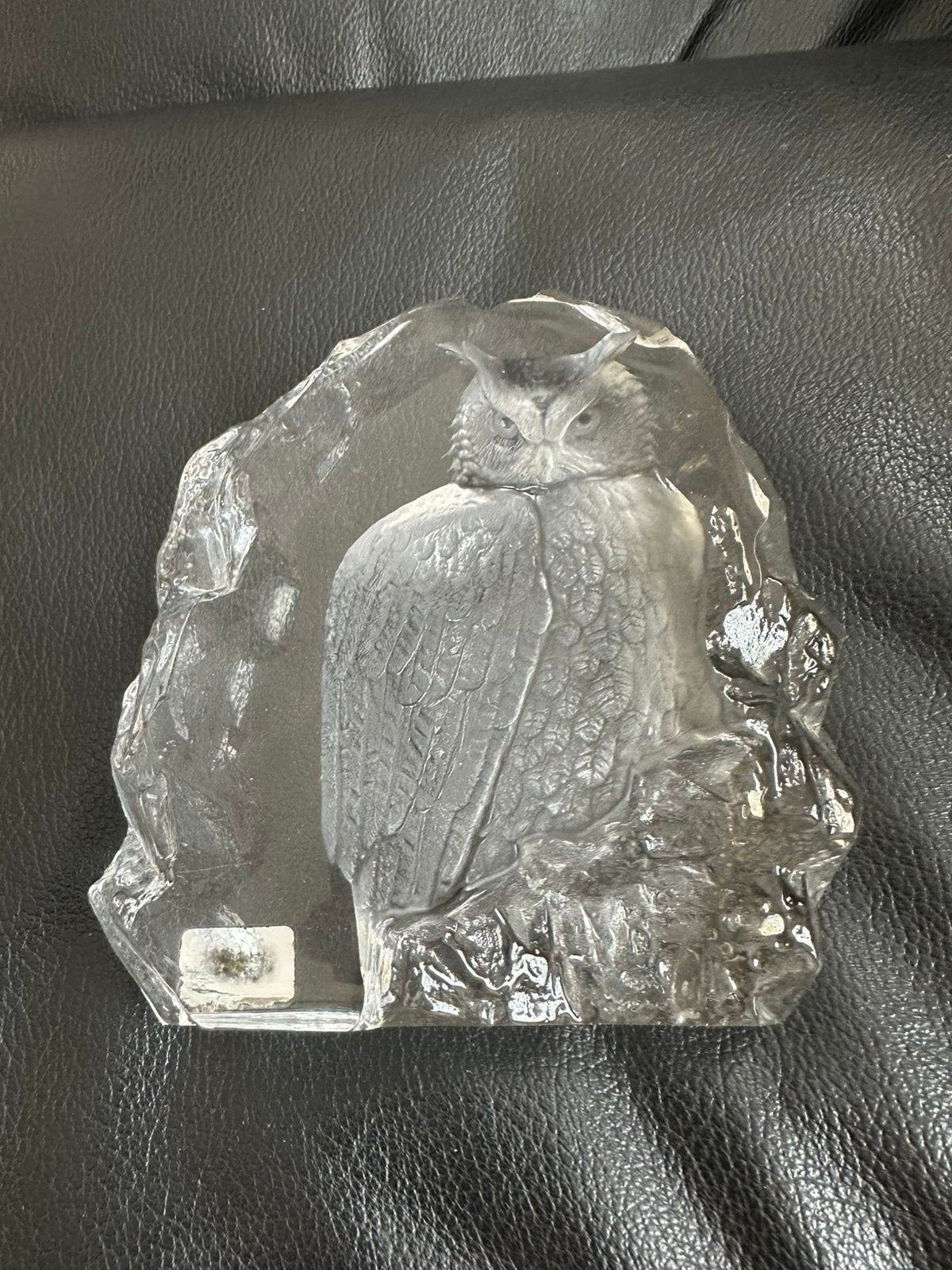 Sculptuur glas, Ophalen