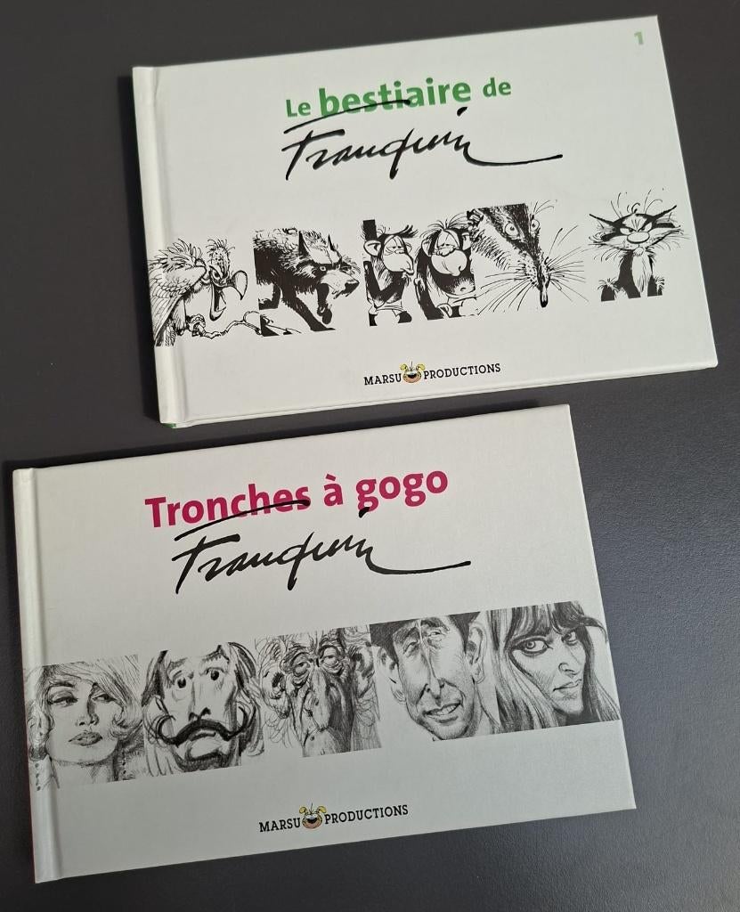 Franquin, 2004, Le bestiaire de, Troches à gogo, 4000 pcs, Ophalen of Verzenden, Zo goed als nieuw, FRANQUIN, Meerdere stripboeken