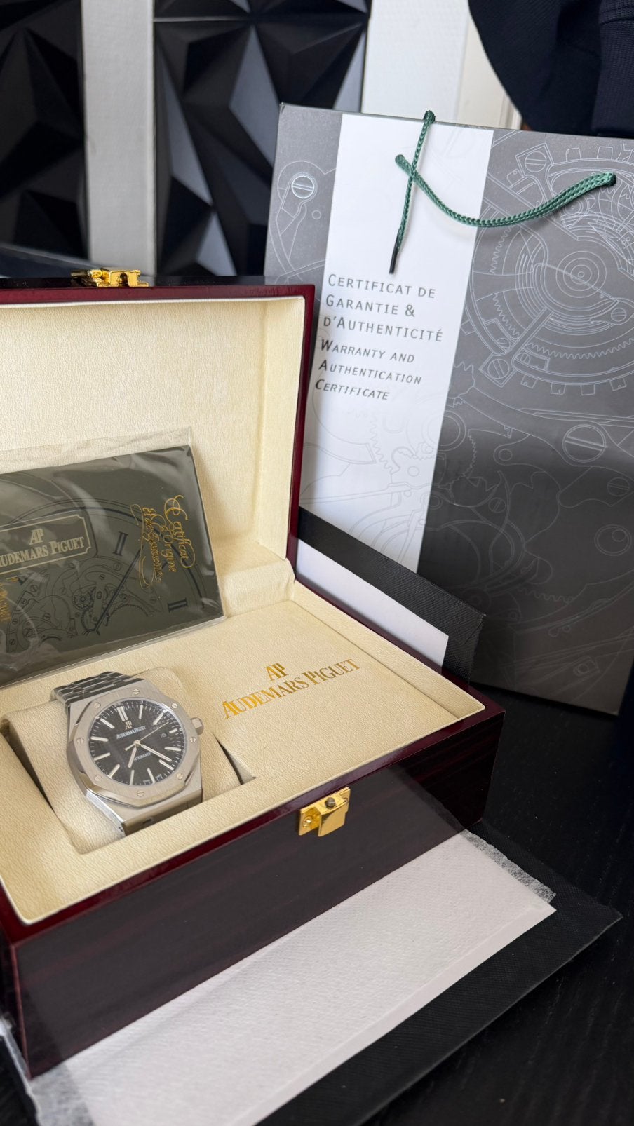 Audemars Piguet met doos, Ophalen of Verzenden, Nieuw