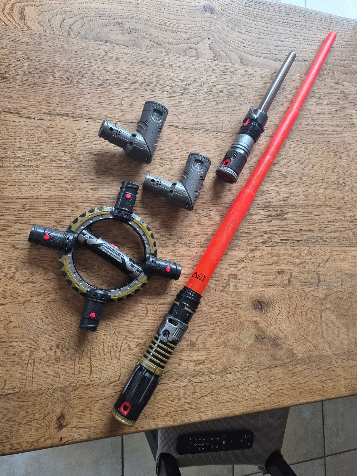 Sabre Laser Star Wars BladeBuilders Spin-Action Hasbro, Collections, Enlèvement ou Envoi, Utilisé, Jeu