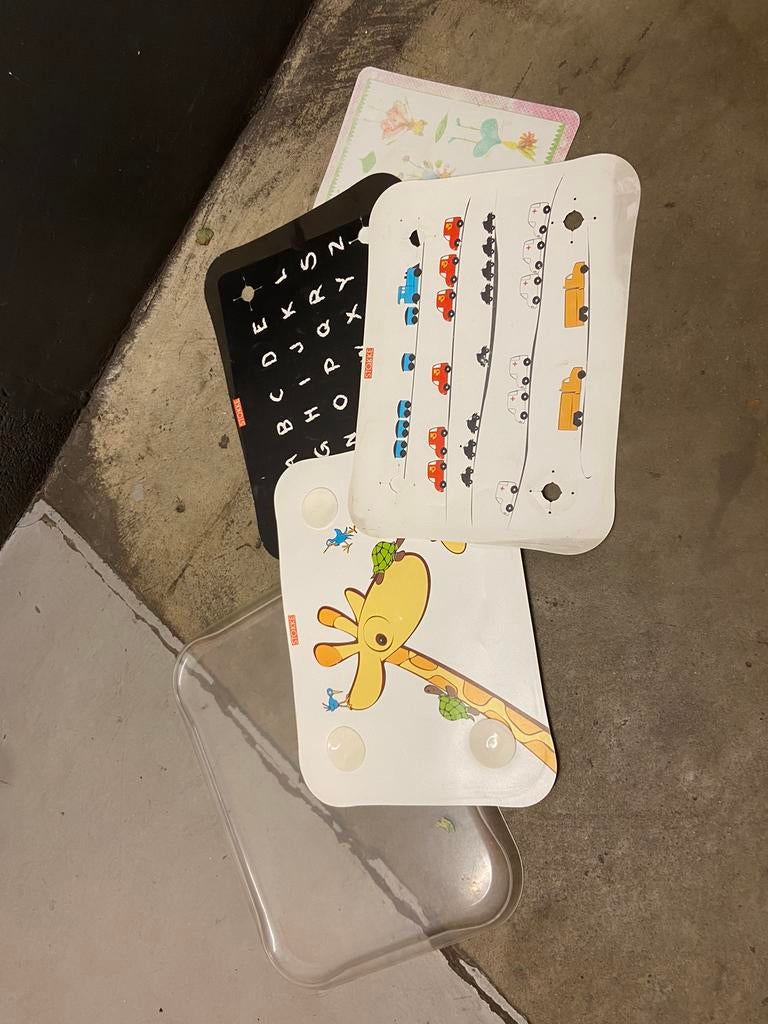 Stokke plateau éducatif repas, Enlèvement