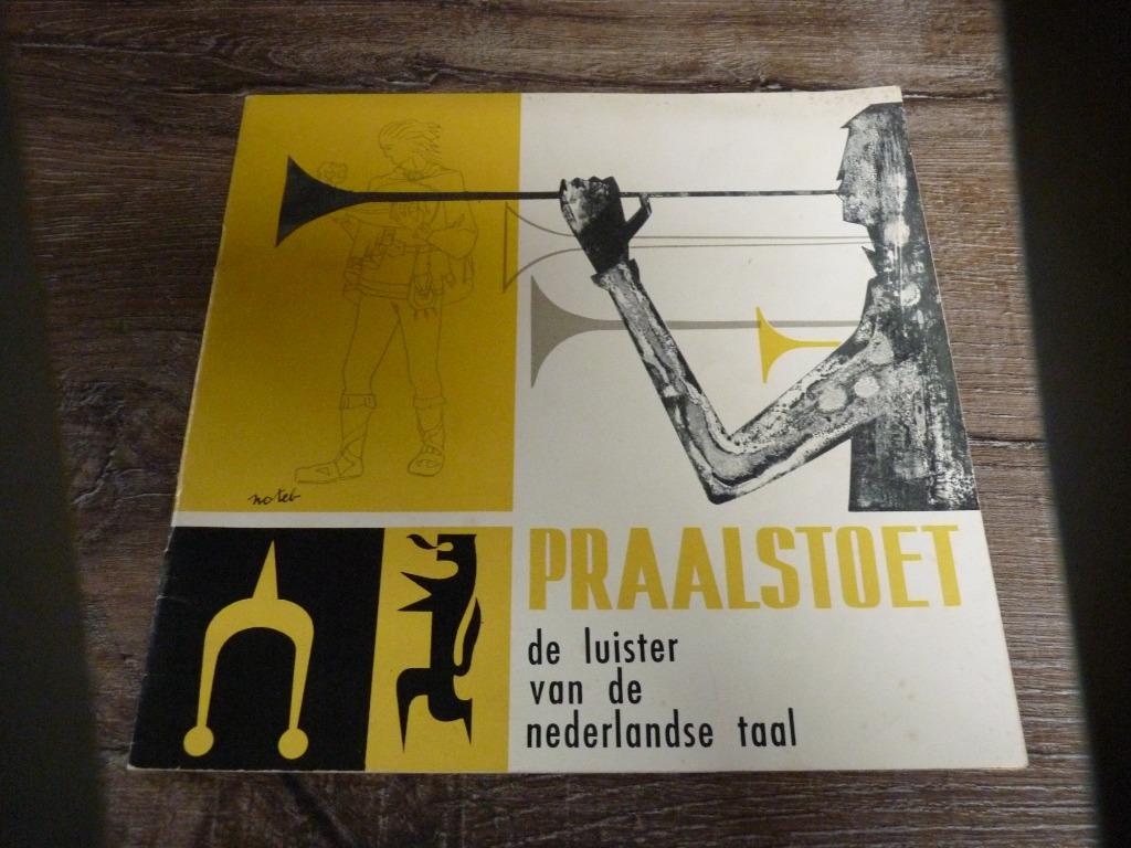 Brochure Praalstoet Kortrijk 1961, Ophalen of Verzenden, 20e eeuw of later, Gelezen