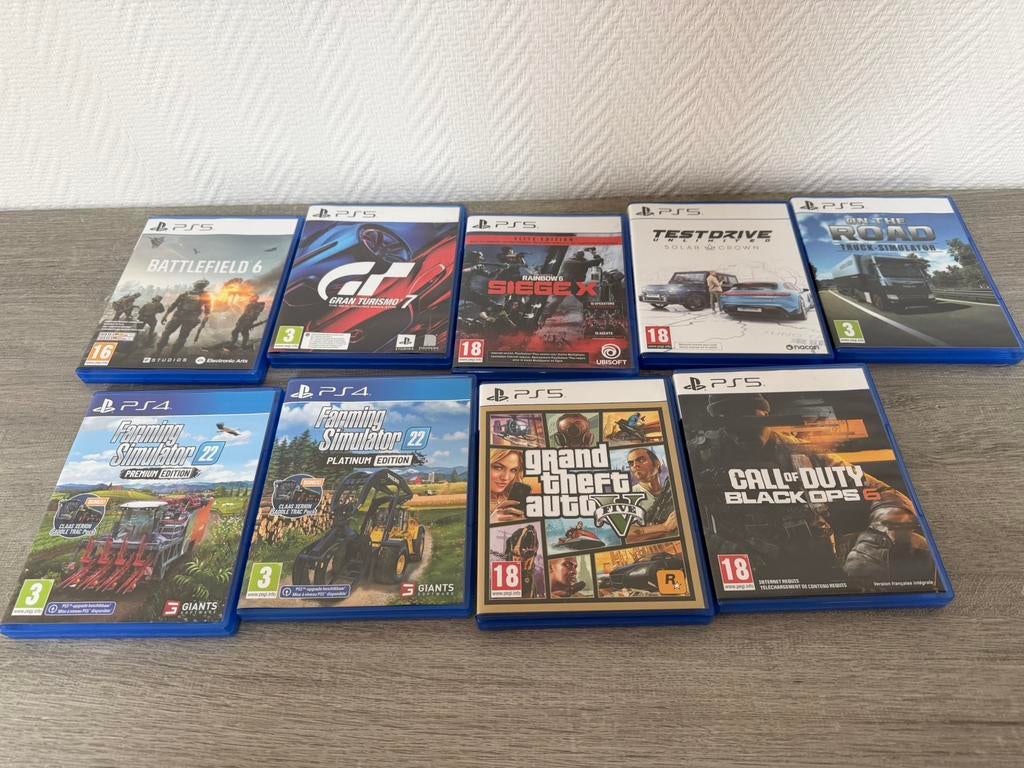 PS5 games, Games en Spelcomputers, Ophalen, Zo goed als nieuw