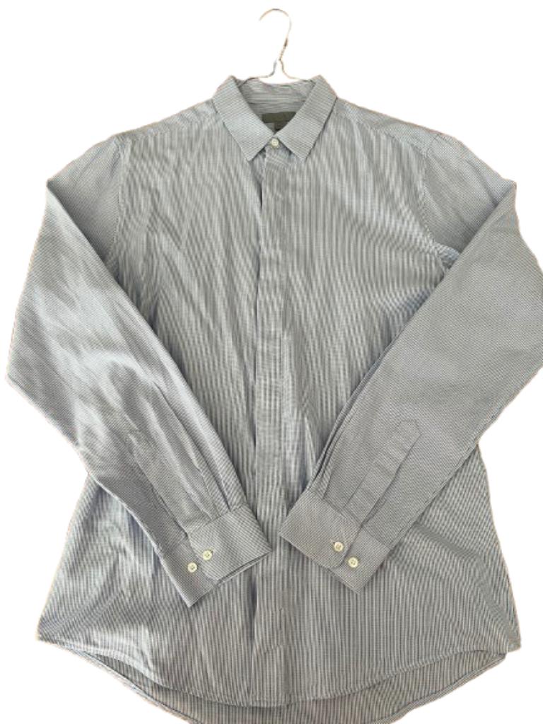 Cos herenhemd  - 39 - Pre Loved, Kleding | Heren, Overhemden, Zo goed als nieuw, Halswijdte 39/40 (M), Blauw, Verzenden