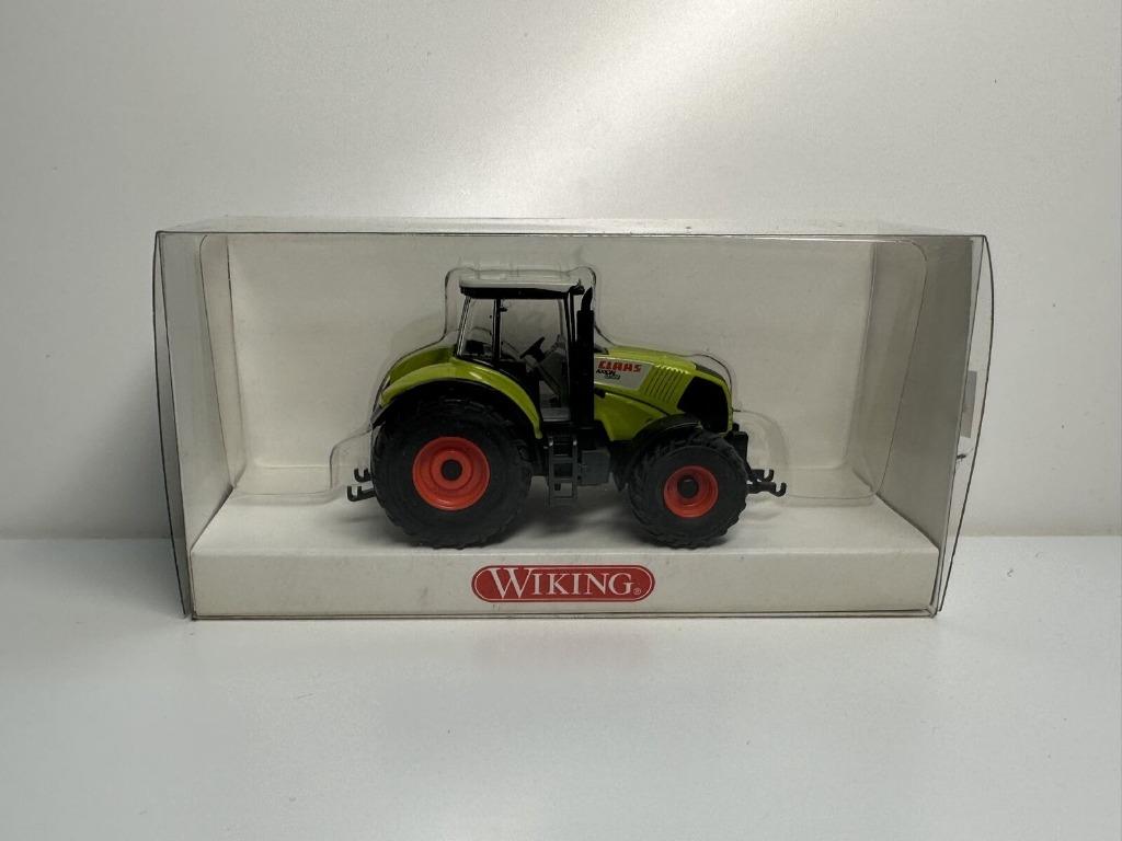 Tracteur Agricole CLAAS AXION 850-4T 1/87 HO WIKING Neuf+Bte, Ophalen of Verzenden, Nieuw, Hijskraan, Tractor of Landbouw, Wiking