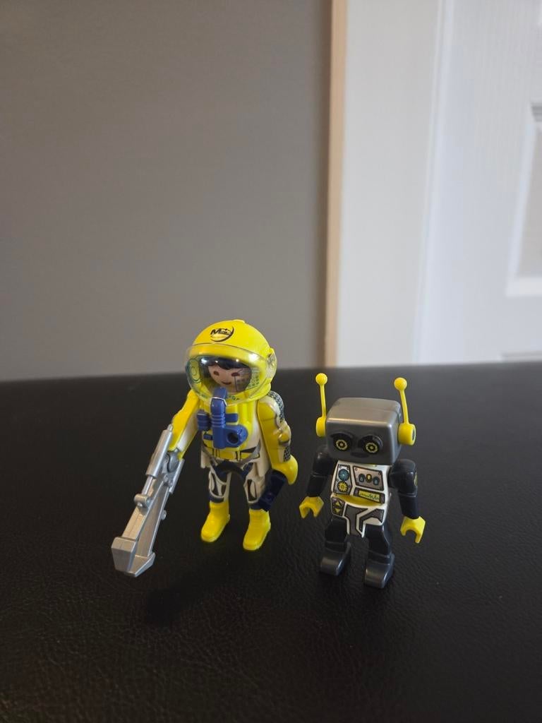 Astronaute et son robot Playmobil, Enlèvement, Comme neuf