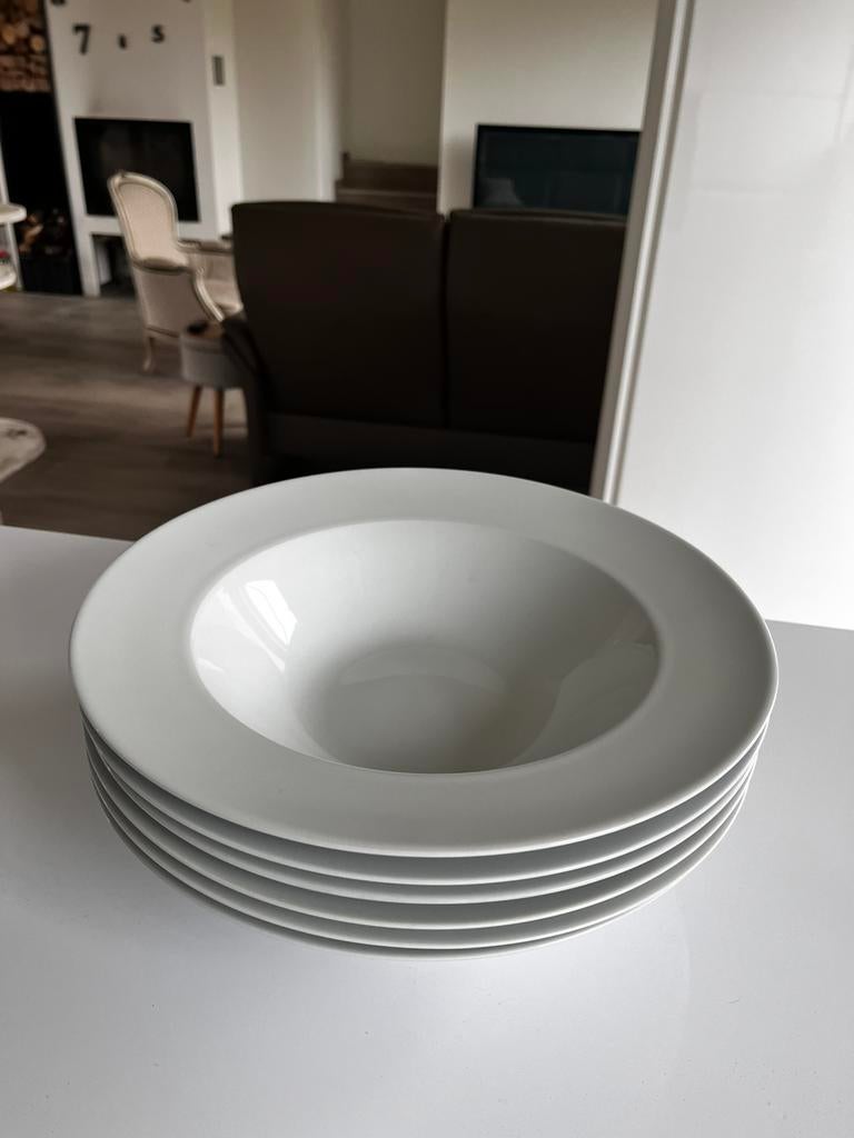 Pastaborden spaghetti borden, Huis en Inrichting, Ophalen, Zo goed als nieuw, Effen, Bord(en)