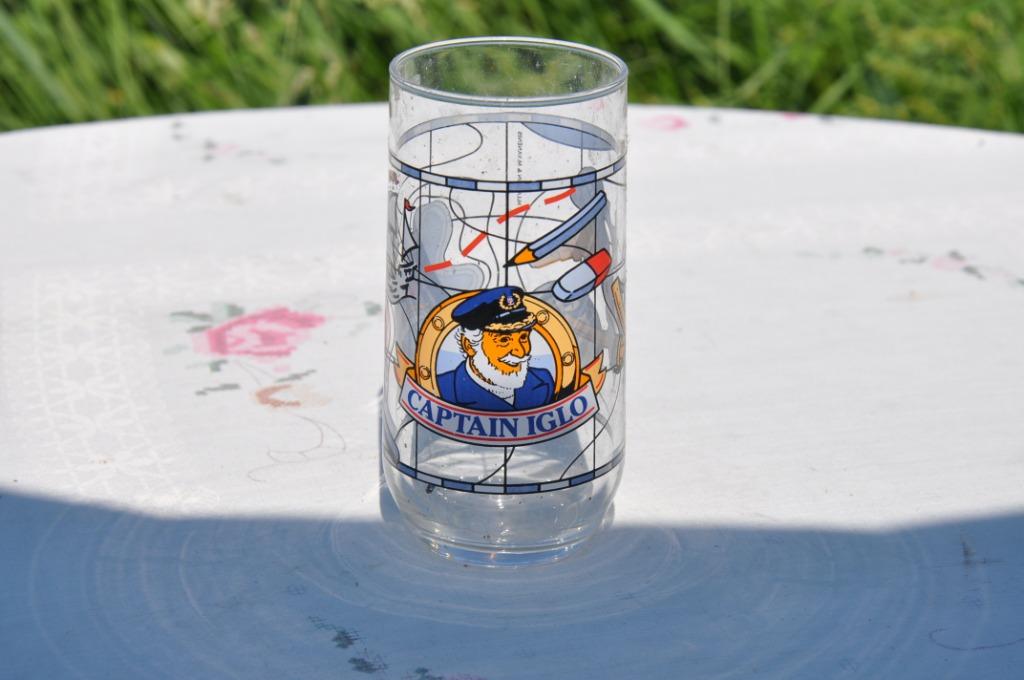 §  verre captain igloo (11), Ophalen of Verzenden, Zo goed als nieuw, Waterglas