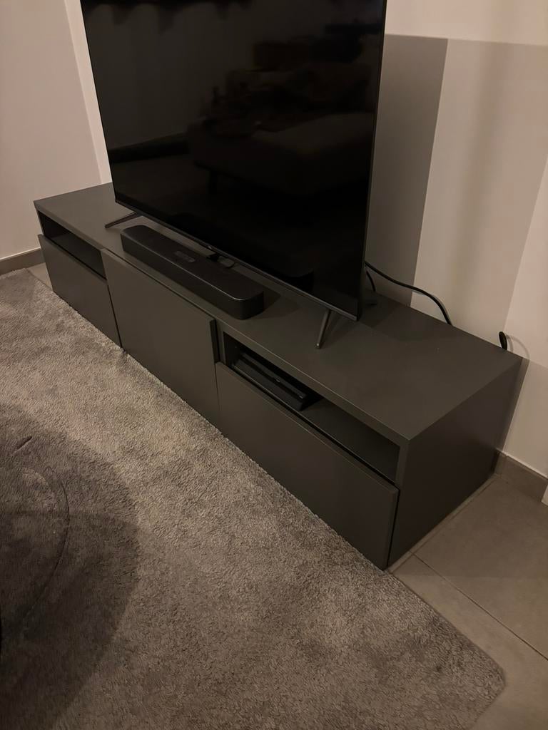 TV meubel IKEA besta, Enlèvement, Utilisé
