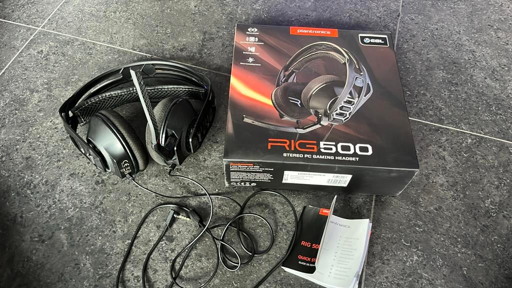 Casque Plantronics RIG 500 pc gaming, console, Games en Spelcomputers, Spelcomputers | Sony Consoles | Accessoires, Gebruikt