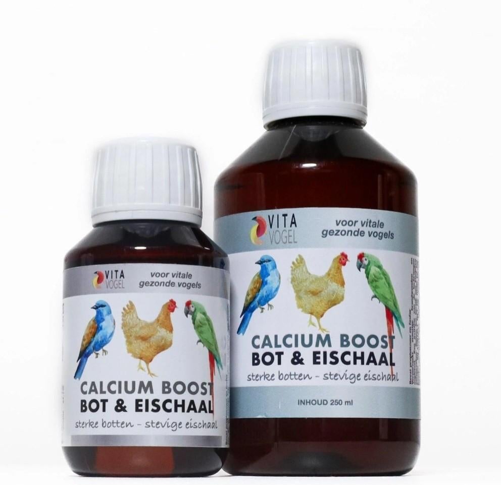 Calcium Boost pour os et coquille d'œuf 100 ml - Vita Vogel, Enlèvement