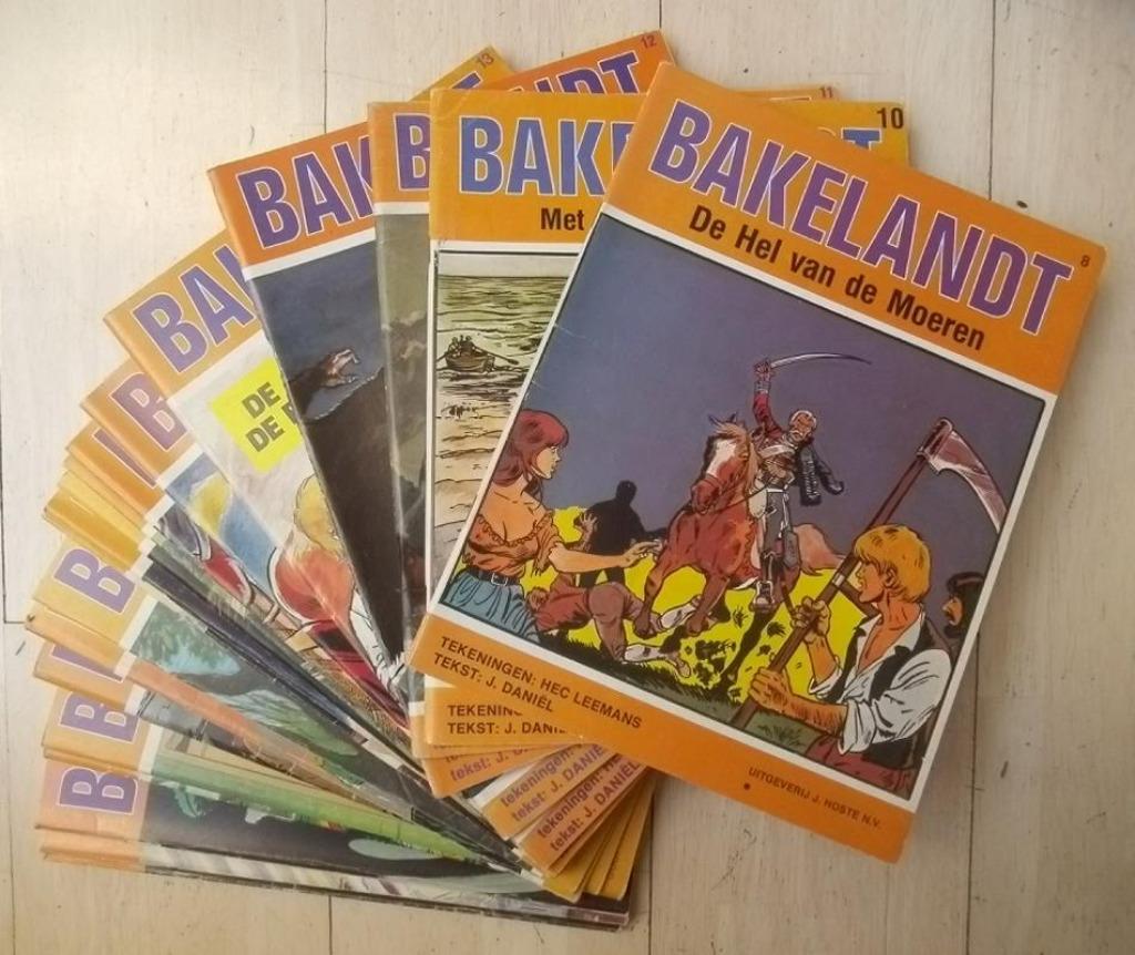 strips Bakelandt (eerste druk), Ophalen of Verzenden