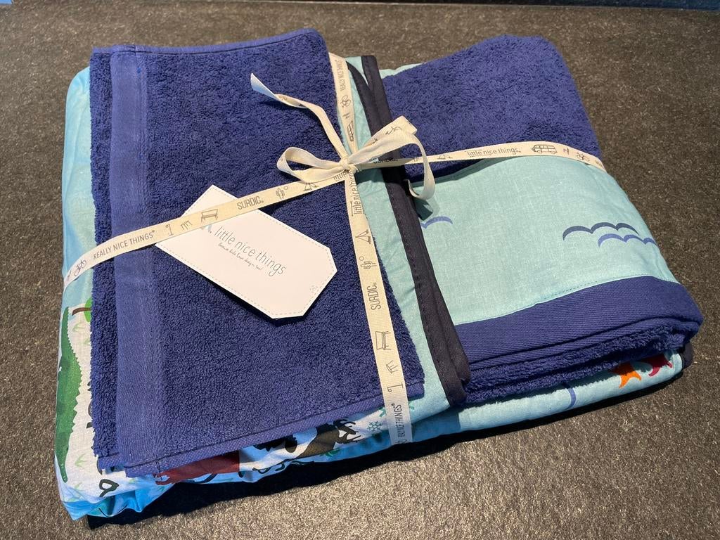 Little Nice things handdoekenset, Ophalen of Verzenden, Nieuw, Kraamcadeau