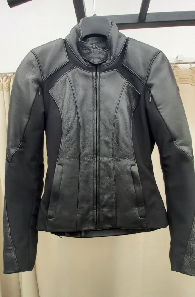 Dames motorjas Cafe Racer Brittany XS 34, Motoren, Kleding | Motorkleding, Ophalen, Cafe racer, Jas | leer, Dames
