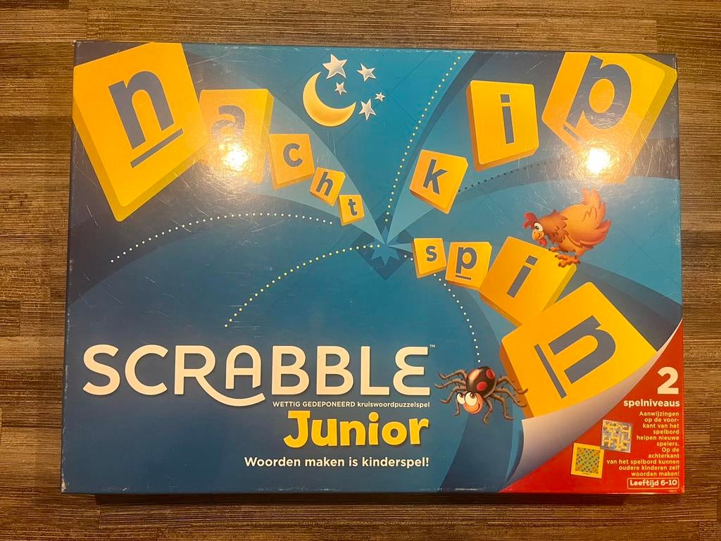 Scrabble Junior, Ophalen of Verzenden, Gebruikt