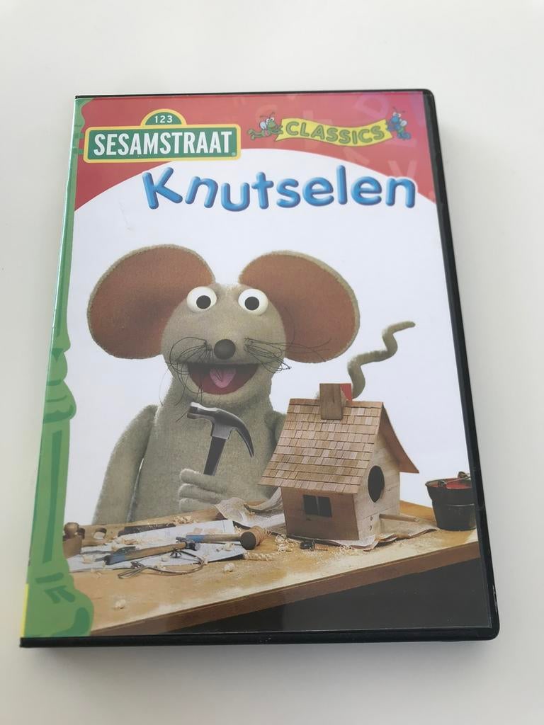 DVD Sesamstraat: Knutselen, Cd's en Dvd's, Alle leeftijden, Ophalen of Verzenden, Zo goed als nieuw, Poppen of Stop-motion