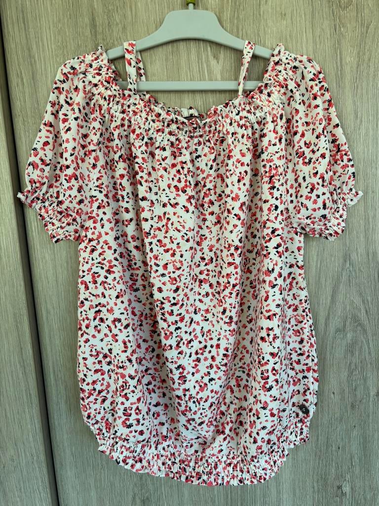 Blouse roze spikkels maat 152. Indian Blue Jeans, Meisje, Overhemd of Blouse, Nieuw, Ophalen of Verzenden