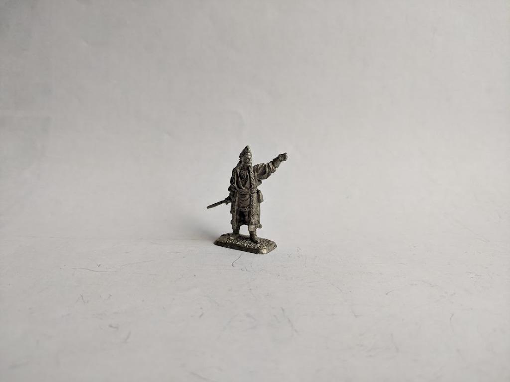 Figurine en mithril M18 Sagath Animist (sans oiseau), métal, Collections, Lord of the Rings, Comme neuf, Figurine, Enlèvement ou Envoi