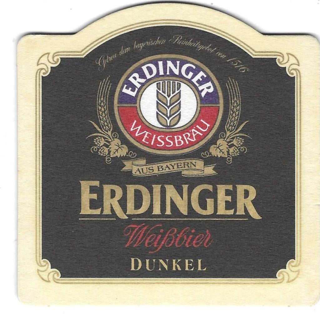 bierviltje 1st Erdinger, Verzamelen, Verzenden