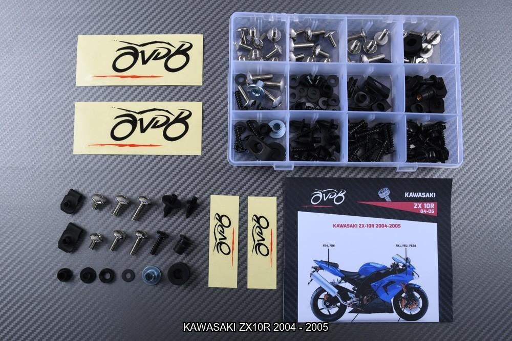 Kuip bouten set voor KAWASAKI ZX10R 2004 - 2005, Motoren, Ophalen of Verzenden, Nieuw