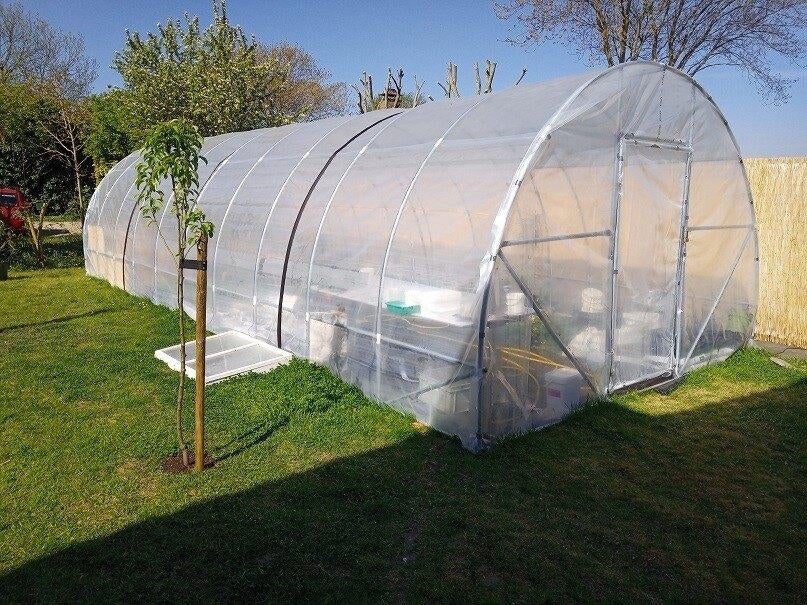 Tunnelserres kas  Folie 180 micron   nu 4 jaar UV Garantie !, Ophalen of Verzenden, Folie, Nieuw, Overige materialen