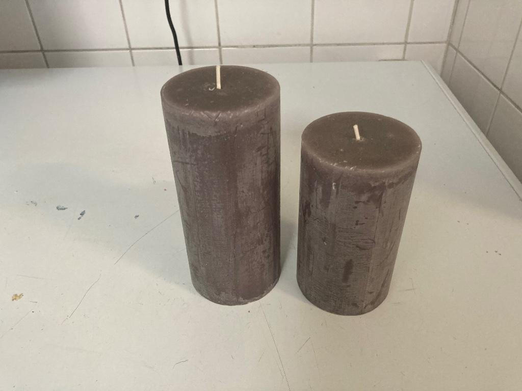 2 kaarsen, Ophalen of Verzenden, Nieuw, Kaars