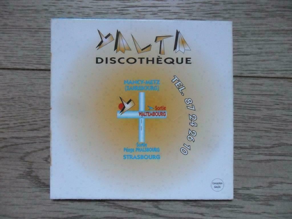 Flyers Yalta Discothèque, Collections, Enlèvement ou Envoi, Utilisé, Autres types